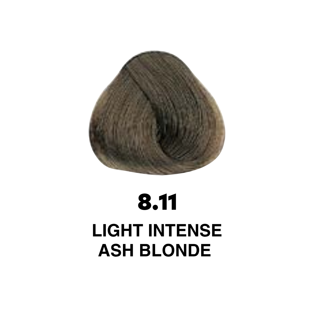 Yellow Professional Alfaparf COLOR 100 ml - YELLOW PROFESSIONAL Odstín: 8.11 LIGHT INTENSE ASH BLONDE