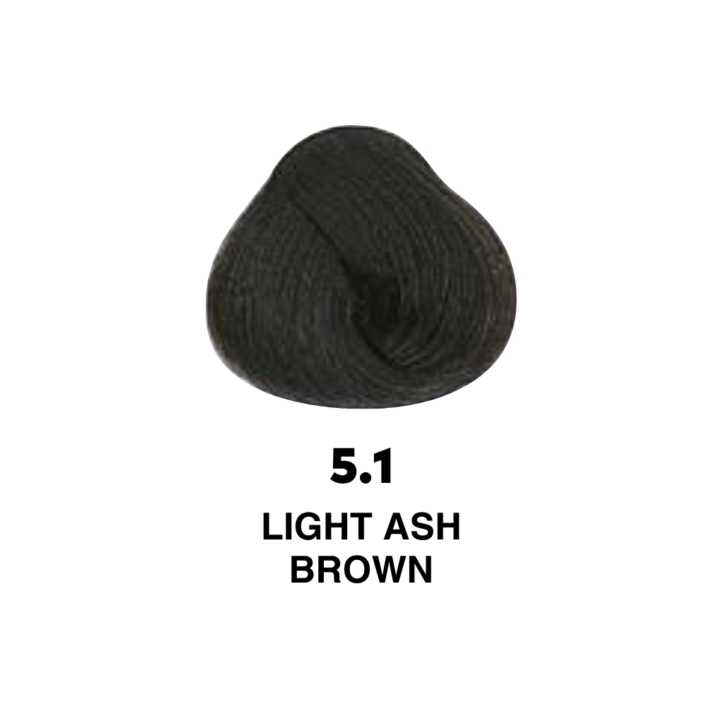 Yellow Professional Alfaparf COLOR 100 ml - YELLOW PROFESSIONAL Odstín: 5.1 LIGHT ASH BROWN