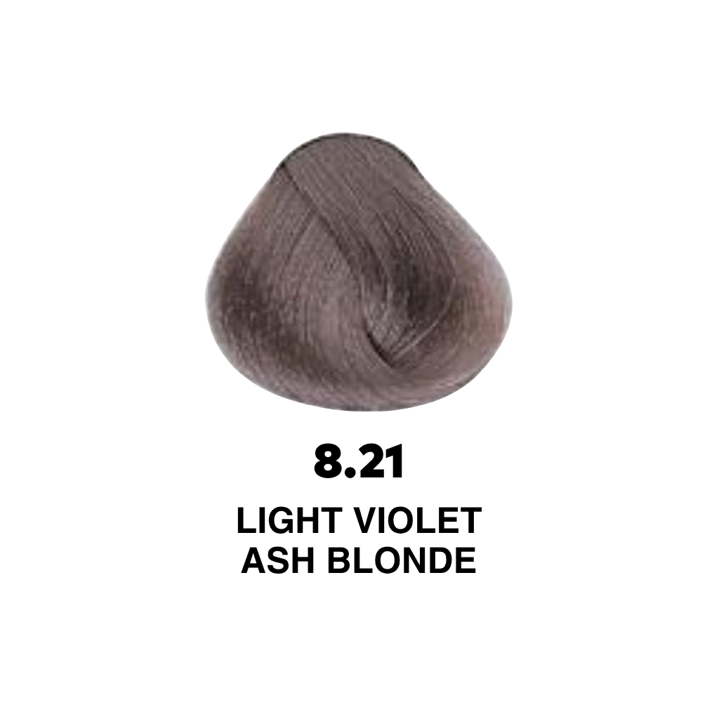 Yellow Professional Alfaparf COLOR 100 ml - YELLOW PROFESSIONAL Odstín: 8.21 LIGHT VIOLET ASH BLONDE