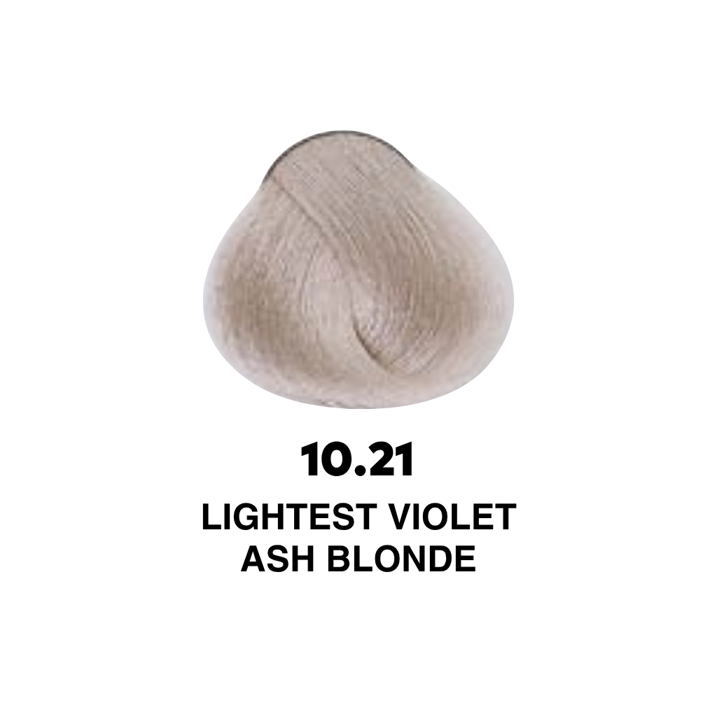 Yellow Professional Alfaparf COLOR 100 ml - YELLOW PROFESSIONAL Odstín: 10.21 LIGHTEST VIOLET ASH BLONDE