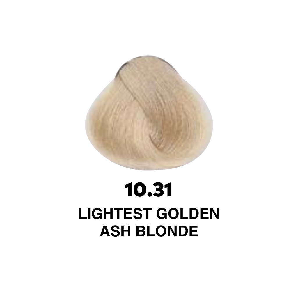 Yellow Professional Alfaparf COLOR 100 ml - YELLOW PROFESSIONAL Odstín: 10.31 LIGHTEST GOLDEN ASH BLONDE