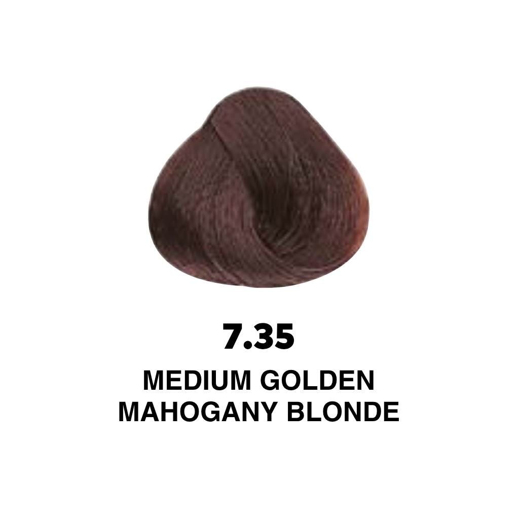 Yellow Professional Alfaparf COLOR 100 ml - YELLOW PROFESSIONAL Odstín: 7.35 MEDIUM GOLDEN MAHOGANY BLONDE