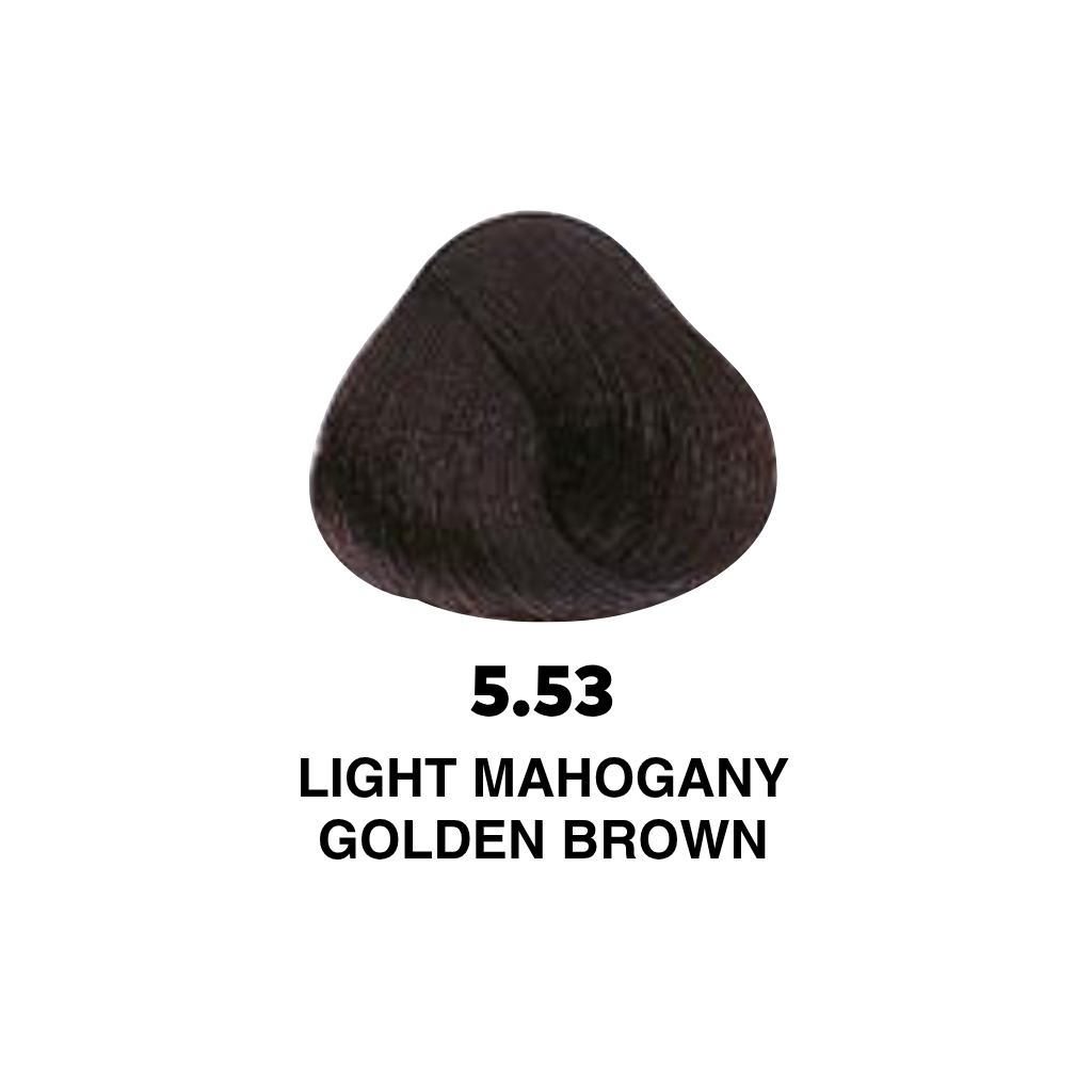 Yellow Professional Alfaparf COLOR 100 ml - YELLOW PROFESSIONAL Odstín: 5.53 LIGHT MAHOGANY GOLDEN BROWN