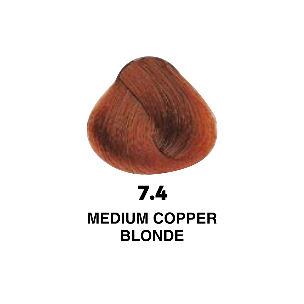 Yellow Professional Alfaparf COLOR 100 ml - YELLOW PROFESSIONAL Odstín: 7.4 MEDIUM COPPER BLONDE