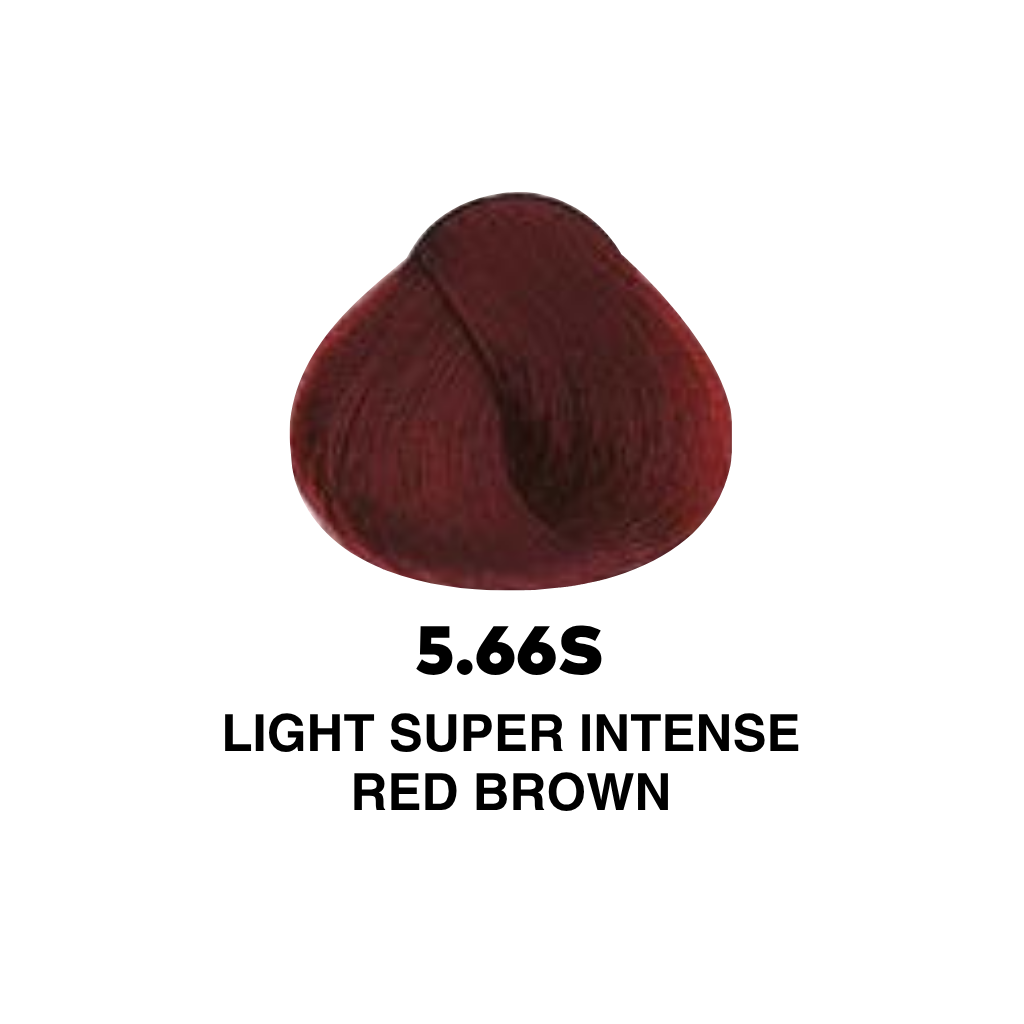 Yellow Professional Alfaparf COLOR 100 ml - YELLOW PROFESSIONAL Odstín: 5.66S LIGHT SUPER INTENSE RED BROWN