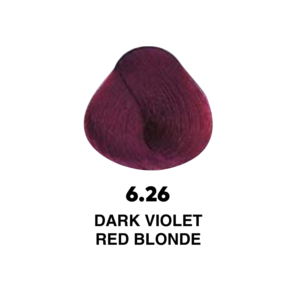 Yellow Professional Alfaparf COLOR 100 ml - YELLOW PROFESSIONAL Odstín: 6.26 DARK VIOLET RED BLONDE