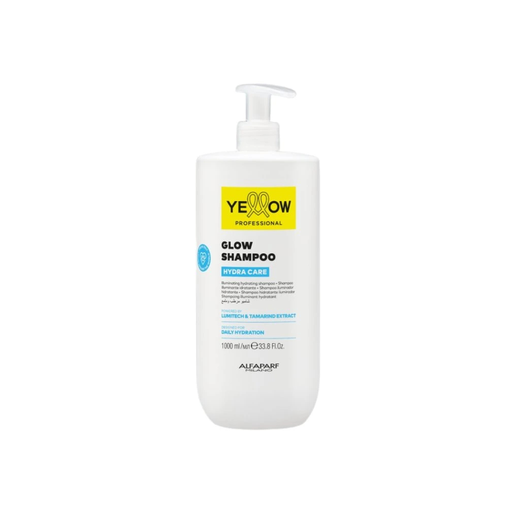 Yellow Professional Alfaparf GLOW SHAMPOO 1000 ml - HYDRA CARE - YELLOW PROFESSIONAL