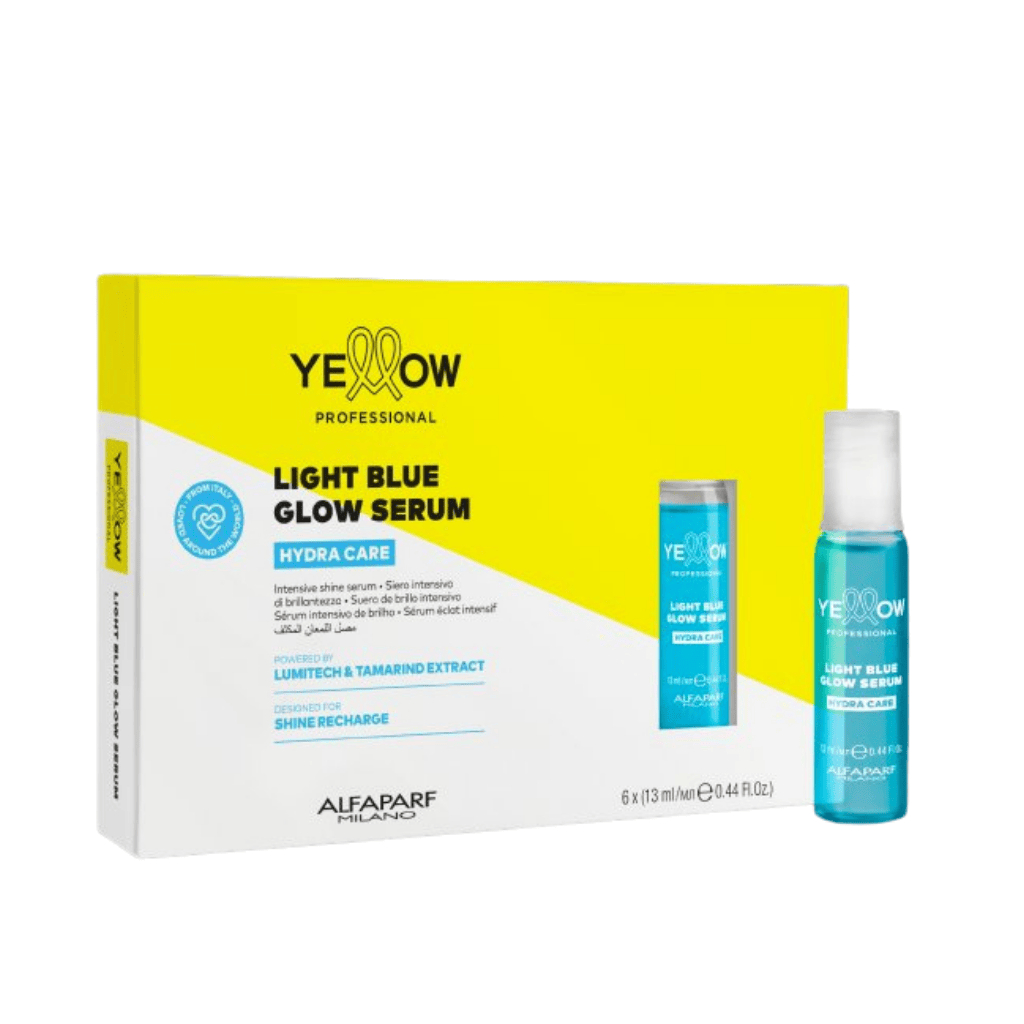 Yellow Professional Alfaparf LIGHT BLUE GLOW SERUM ampule 6x13 ml - HYDRA CARE -  YELLOW PROFESSIONAL