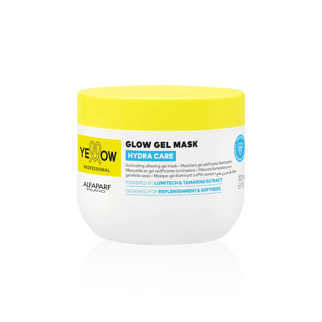 Yellow Professional Alfaparf GLOW GEL MASK 300 ml - HYDRA CARE - YELLOW PROFESSIONAL