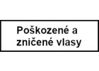 Poškozené a zničené vlasy