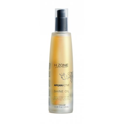 H.ZONE ARGANACTIVE Shine oil cristalli arganový olej na vlasy 100ml