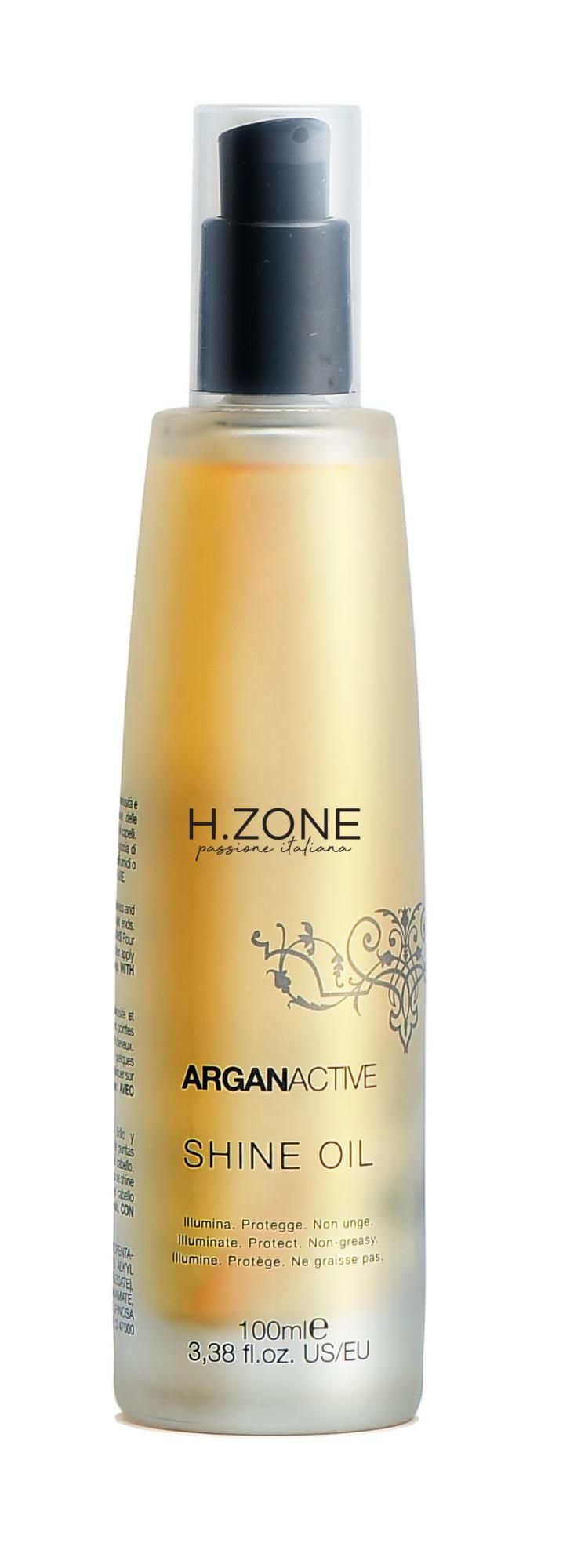 Arganový olej na vlasy - HZONE - SHINE OIL 100 ml