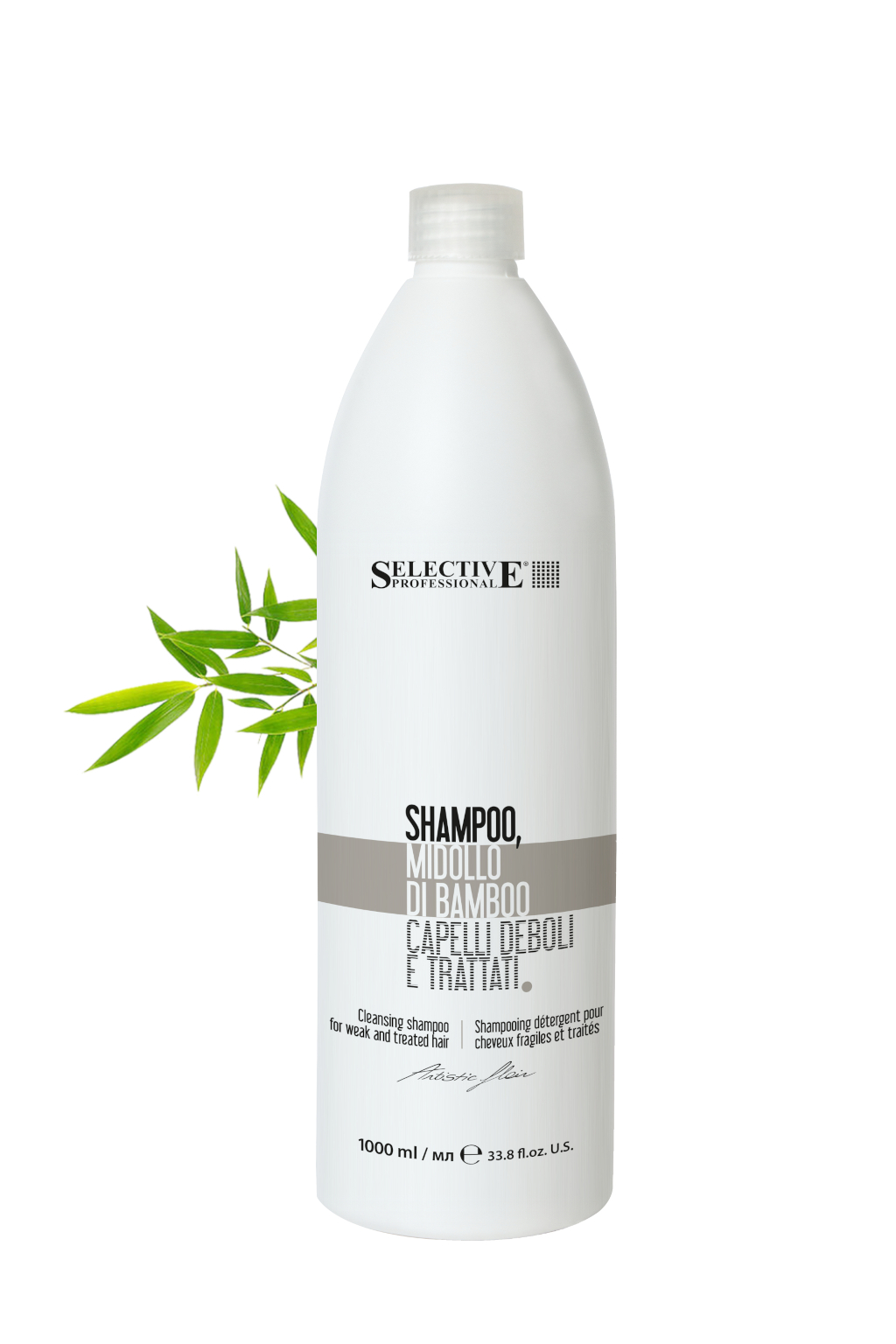 Šampón pro suché a lámavé vlasy - ARTISTIC FLAIR - MIDOLLO DI BAMBOO 1000 ml