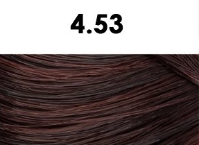 Oxidační krémová barva na vlasy s arganovým olejem a keratinem - BHEYSÉ - HAIR COLOR 100 ml Odstín: 4.53 BROWN TITIAN RED