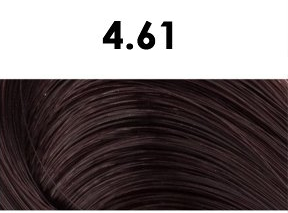 Oxidační krémová barva na vlasy s arganovým olejem a keratinem - BHEYSÉ - HAIR COLOR 100 ml Odstín: 4.61 MAHOGANY BROWN