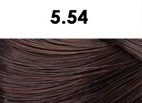 Oxidační krémová barva na vlasy s arganovým olejem a keratinem - BHEYSÉ - HAIR COLOR 100 ml Odstín: 5.54 LIGHT BROWN COPPER RED