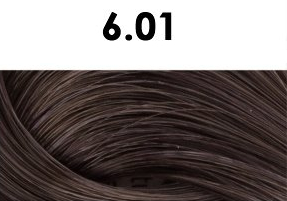 Oxidační krémová barva na vlasy s arganovým olejem a keratinem - BHEYSÉ - HAIR COLOR 100 ml Odstín: 6.01 DARK NATURAL ASH BLONDE
