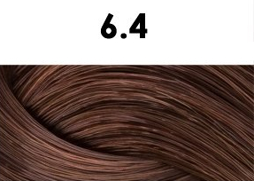 Oxidační krémová barva na vlasy s arganovým olejem a keratinem - BHEYSÉ - HAIR COLOR 100 ml Odstín: 6.4 DARK COPPER BLONDE