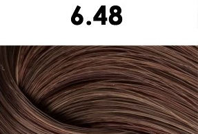 Oxidační krémová barva na vlasy s arganovým olejem a keratinem - BHEYSÉ - HAIR COLOR 100 ml Odstín: 6.48 DARK TOBACCO BLONDE