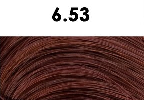 Oxidační krémová barva na vlasy s arganovým olejem a keratinem - BHEYSÉ - HAIR COLOR 100 ml Odstín: 6.53 DARK BLONDE TITIAN RED