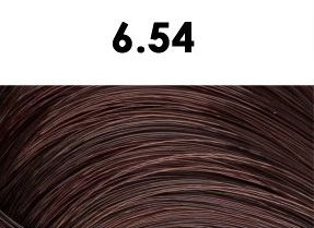 Oxidační krémová barva na vlasy s arganovým olejem a keratinem - BHEYSÉ - HAIR COLOR 100 ml Odstín: 6.54 DARK BLONDE COPPER RED
