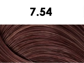 Oxidační krémová barva na vlasy s arganovým olejem a keratinem - BHEYSÉ - HAIR COLOR 100 ml Odstín: 7.54 COPPER RED BLONDE