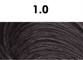 Oxidační krémová barva na vlasy s arganovým olejem a keratinem - BHEYSÉ - HAIR COLOR 100 ml Odstín: 1.0 NATURAL BLACK
