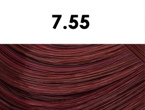 Oxidační krémová barva na vlasy s arganovým olejem a keratinem - BHEYSÉ - HAIR COLOR 100 ml Odstín: 7.55 INTENSE RED BLONDE