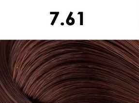 Oxidační krémová barva na vlasy s arganovým olejem a keratinem - BHEYSÉ - HAIR COLOR 100 ml Odstín: 7.61 MAHOGANY BLONDE