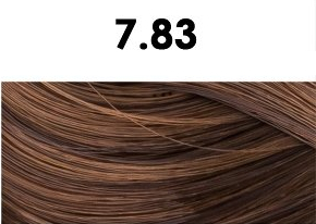 Oxidační krémová barva na vlasy s arganovým olejem a keratinem - BHEYSÉ - HAIR COLOR 100 ml Odstín: 7.83 HAZELNUT BLONDE