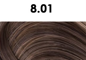 Oxidační krémová barva na vlasy s arganovým olejem a keratinem - BHEYSÉ - HAIR COLOR 100 ml Odstín: 8.01 LIGHT NATURAL ASH BLONDE