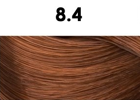 Oxidační krémová barva na vlasy s arganovým olejem a keratinem - BHEYSÉ - HAIR COLOR 100 ml Odstín: 8.4 LIGHT COPPER BLONDE
