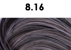 Oxidační krémová barva na vlasy s arganovým olejem a keratinem - BHEYSÉ - HAIR COLOR 100 ml Odstín: 8.16 LIGHT BLONDE SILVER