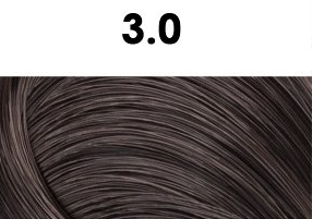 Oxidační krémová barva na vlasy s arganovým olejem a keratinem - BHEYSÉ - HAIR COLOR 100 ml Odstín: 3.0 NATURAL DARK BROWN