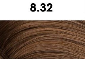 Oxidační krémová barva na vlasy s arganovým olejem a keratinem - BHEYSÉ - HAIR COLOR 100 ml Odstín: 8.32 LIGHT NEIGE BLONCE