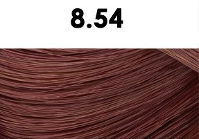 Oxidační krémová barva na vlasy s arganovým olejem a keratinem - BHEYSÉ - HAIR COLOR 100 ml Odstín: 8.54 LIGHT BLONDE COPPER RED