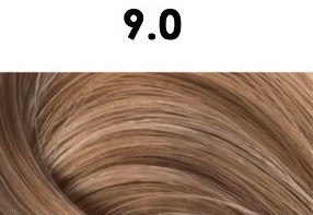Oxidační krémová barva na vlasy s arganovým olejem a keratinem - BHEYSÉ - HAIR COLOR 100 ml Odstín: 9.0 NATURAL VERY LIGHT BLONDE