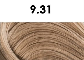 Oxidační krémová barva na vlasy s arganovým olejem a keratinem - BHEYSÉ - HAIR COLOR 100 ml Odstín: 9.31 VERY LIGHT SANDY BLONDE