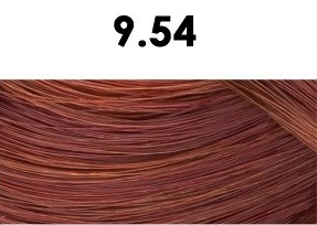 Oxidační krémová barva na vlasy s arganovým olejem a keratinem - BHEYSÉ - HAIR COLOR 100 ml Odstín: 9.54 VERY LIGHT BLONDE COPPER RED