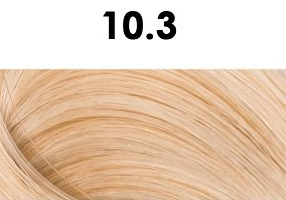 Oxidační krémová barva na vlasy s arganovým olejem a keratinem - BHEYSÉ - HAIR COLOR 100 ml Odstín: 10.3 EXTRA LIGHT GOLDEN BLONDE