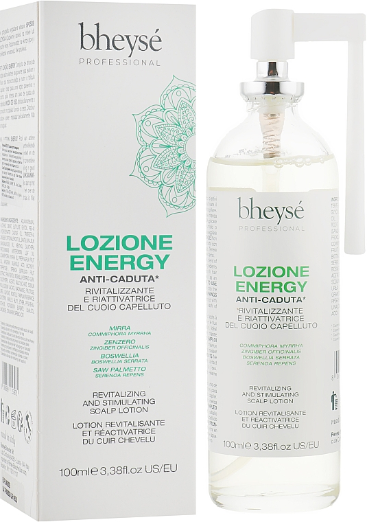 Vlasová voda ve sprej proti vypadávání vlasů - BHEYSÉ - ENERGY LOTION 100 ml