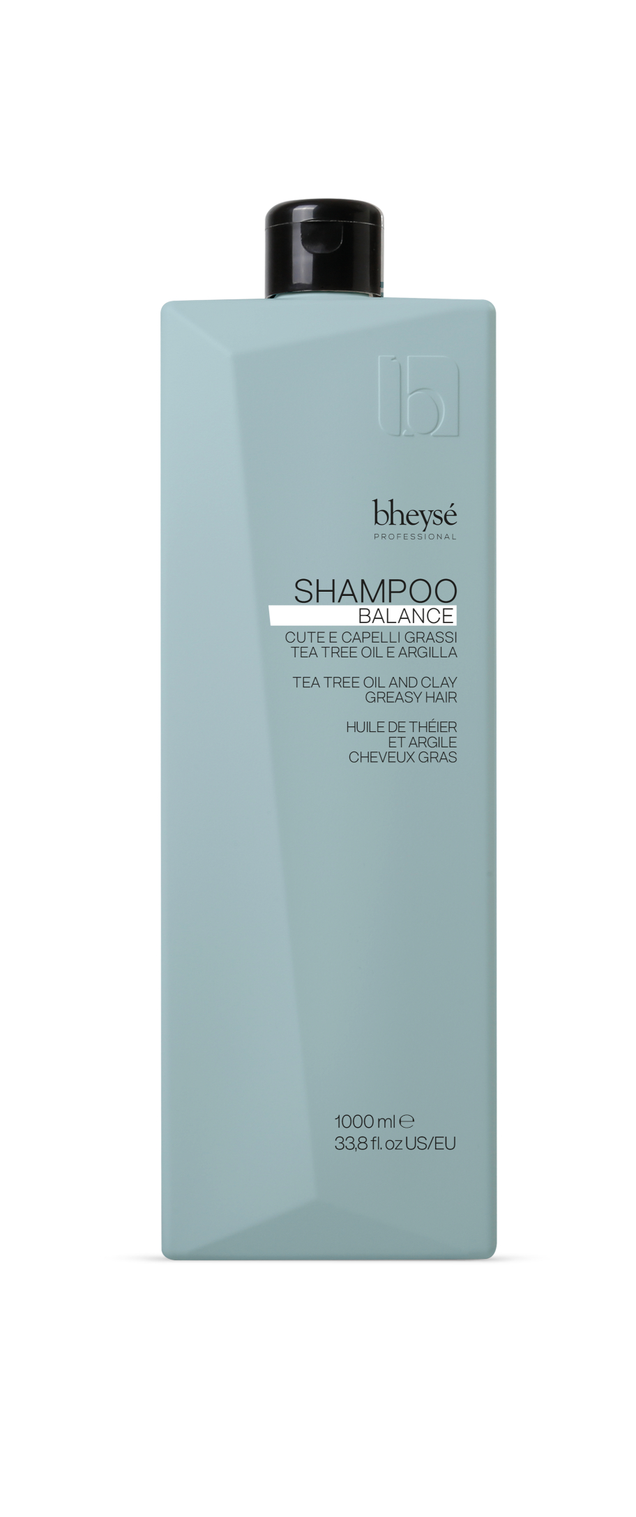 Šampon na mastné vlasy s Tea Tree olejem a jílem - BHEYSE - BALANCE SHAMPOO 1000 ml