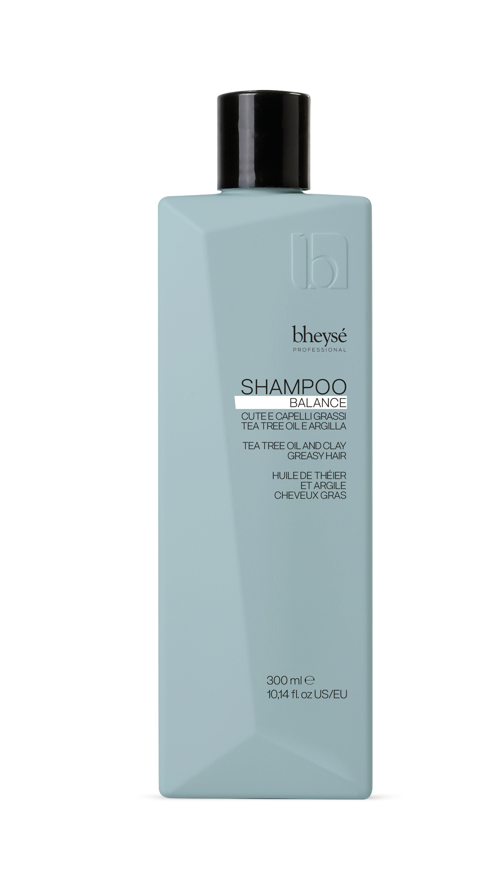 Šampon na mastné vlasy s Tee Tree olejem a jílem - BHEYSE - BALANCE SHAMPOO 300 ml