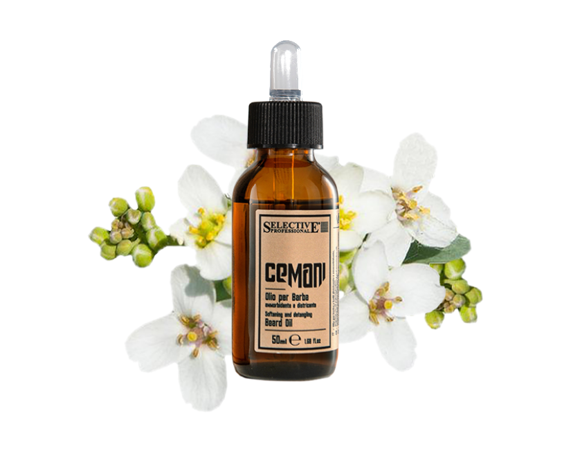 Selective Professional Regenerační olej na vousy a knír, rozčesávací a změkčující - CEMANI - BEARD OIL 50 ml