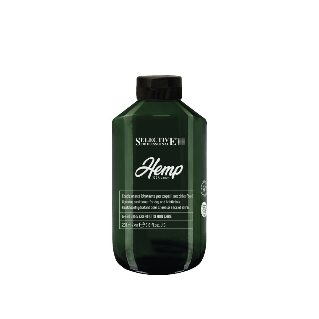 Hydratační kondicionér pro suché a lámavé vlasy - HEMP 100% vegan - CONDITIONER 200 ml