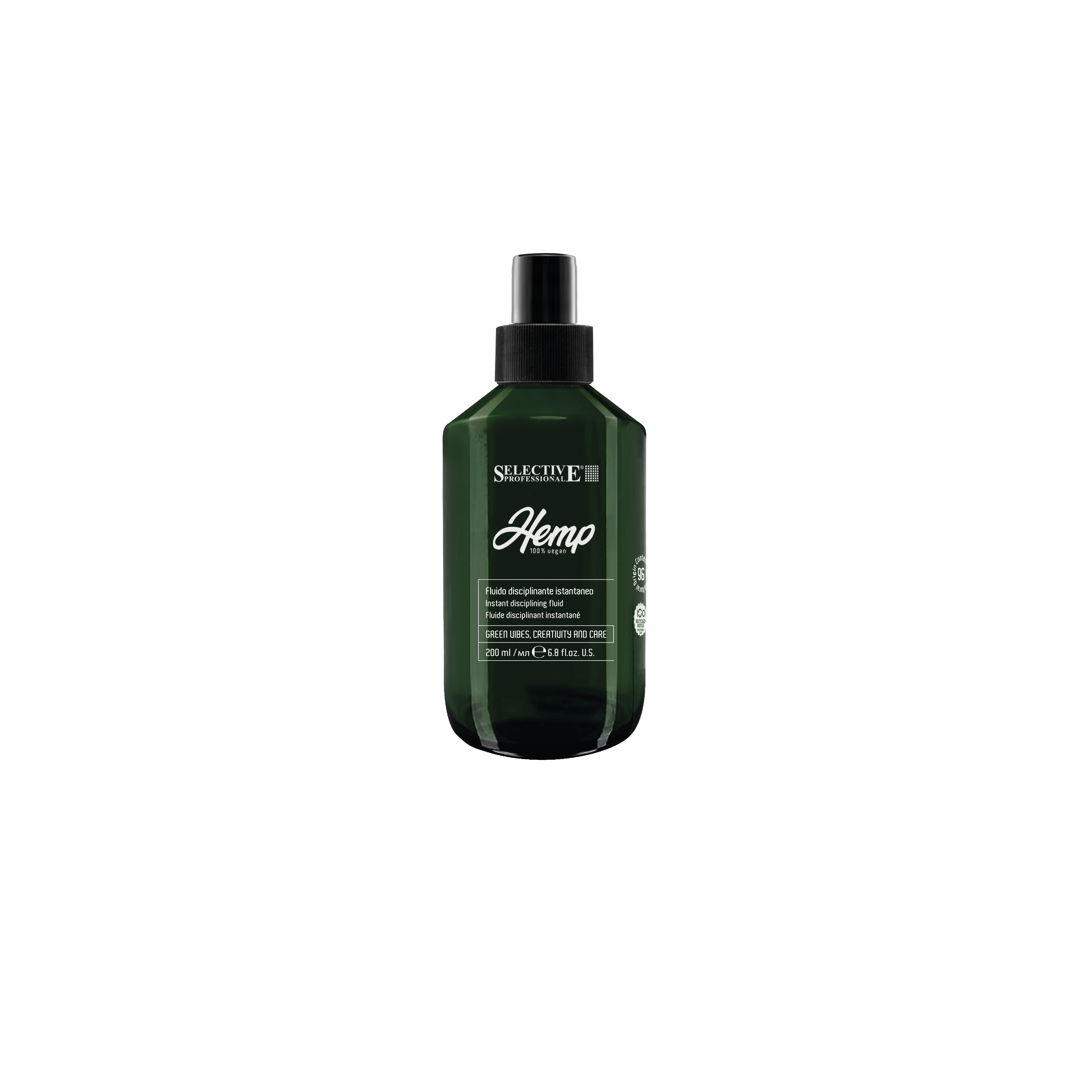 Konopná hydratační esence/fluid pro suché a lámavé vlasy - HEMP 100% vegan - HYDRATE ESSENCE 200 ml