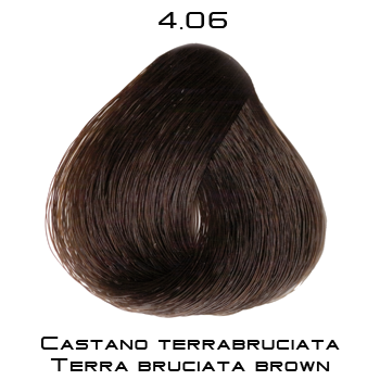 COLOREVO 100 ml - Profesionální oxidační krémová barva s ceraflux plus Odstín: 4,06