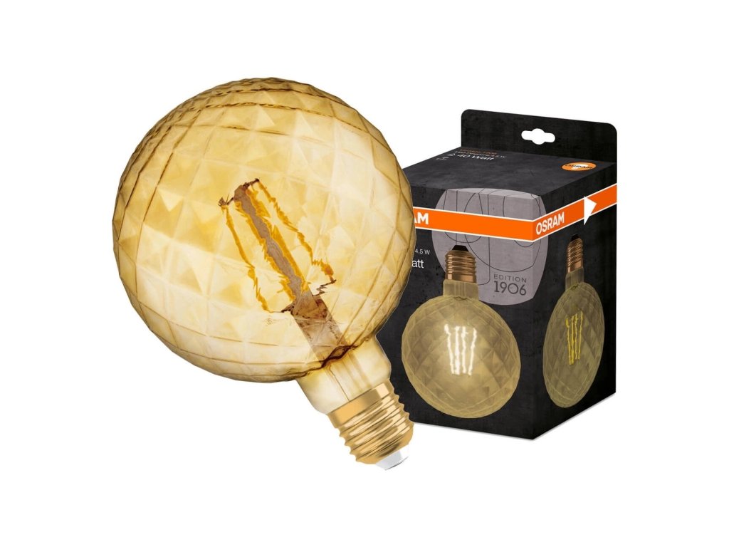 cze pl LED zarovka E27 PINE 4 5W 40W 470lm 2500K Warm 360 OSRAM Vintage 1906 10245 7