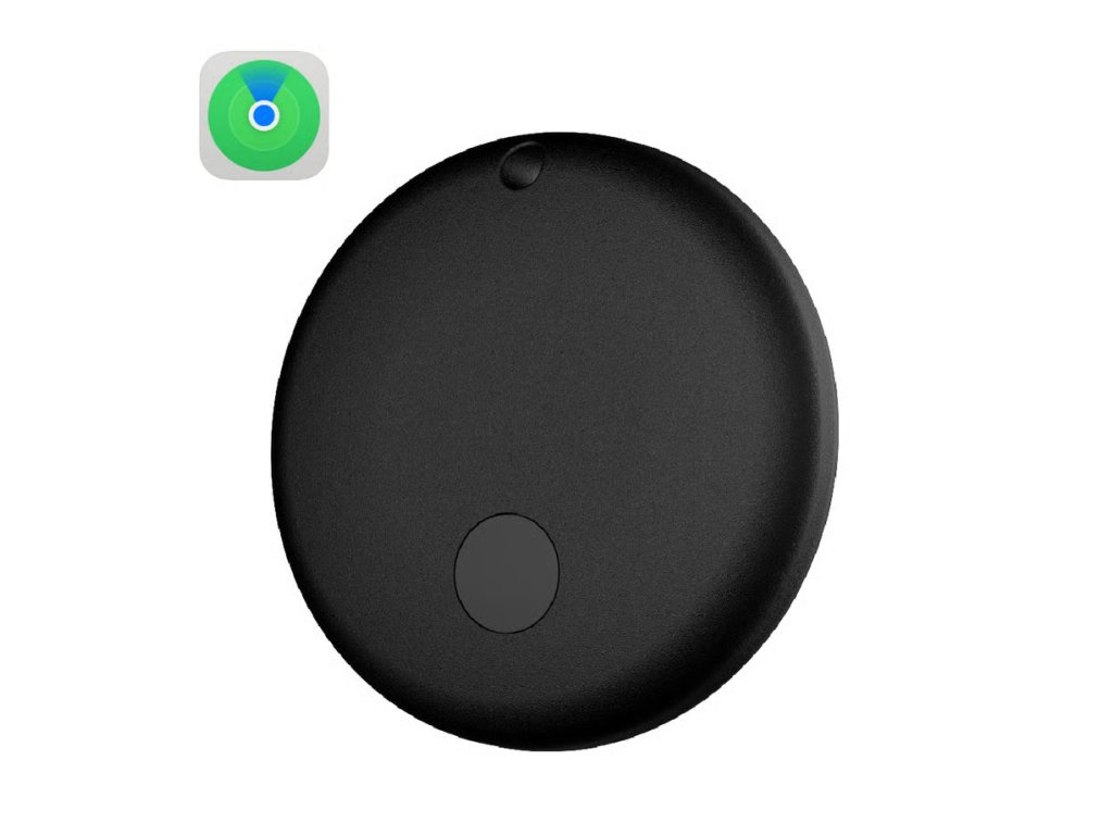Loshall Tag Macaron LTG-BK Bluetooth štítek polohy s podporou Apple Najít (Černý)