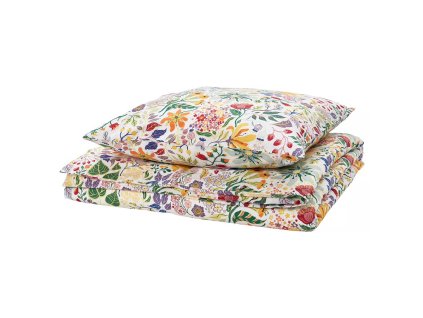 strandlummer duvet cover and pillowcase multicolour floral pattern 1279001 pe931213 s5